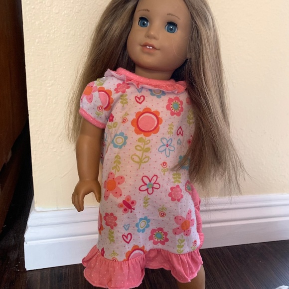 American Girl 2 Piece Nightgown - Picture 3 of 5